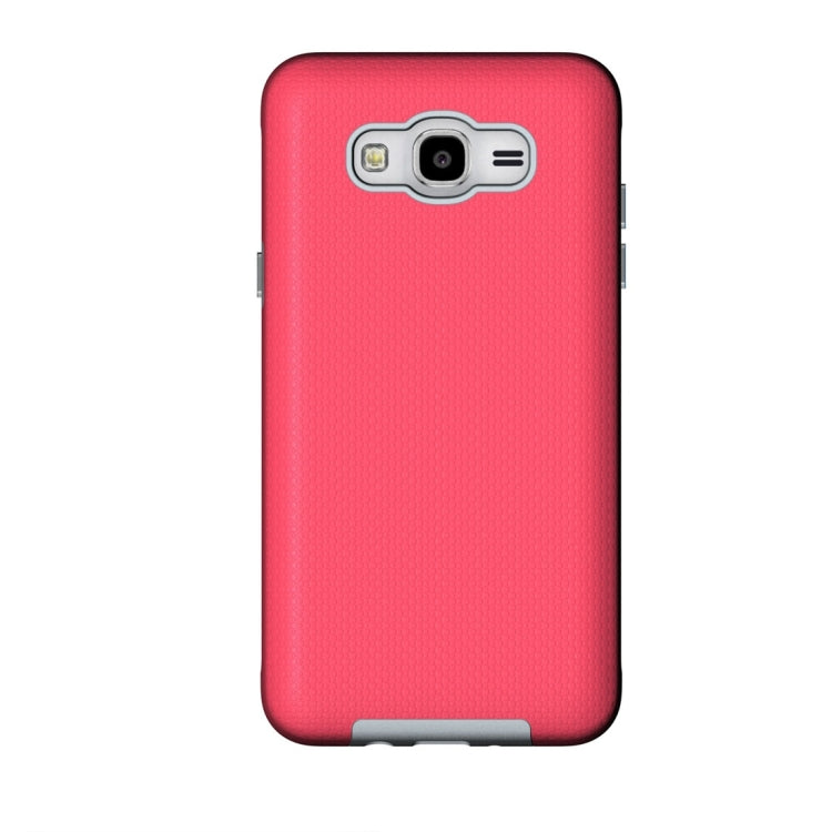 For Galaxy J7 (2016) Ball Texture Anti-slip PC + TPU Protective Back Cover Case