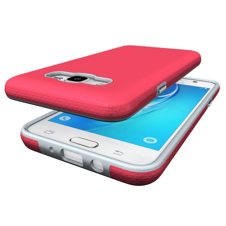 For Galaxy J7 (2016) Ball Texture Anti-slip PC + TPU Protective Back Cover Case
