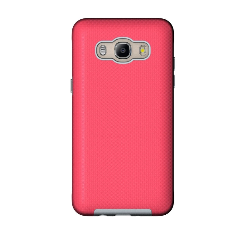 For Galaxy J5 (2016) Ball Texture Anti-slip PC + TPU Protective Back Cover Case