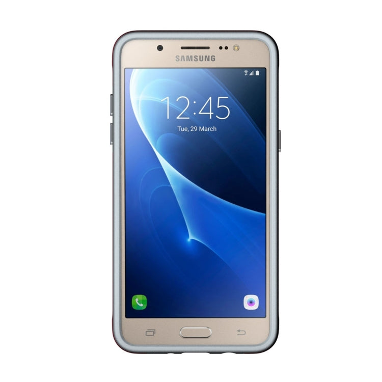 For Galaxy J5 (2016) Ball Texture Anti-slip PC + TPU Protective Back Cover Case