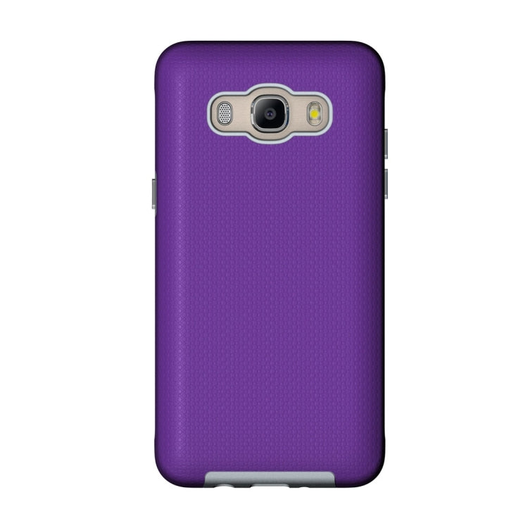 For Galaxy J5 (2016) Ball Texture Anti-slip PC + TPU Protective Back Cover Case