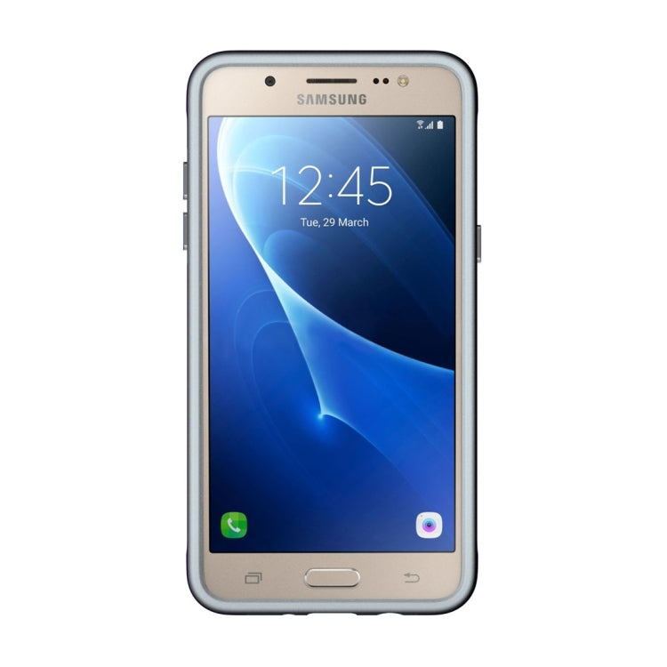 For Galaxy J5 (2016) Ball Texture Anti-slip PC + TPU Protective Back Cover Case