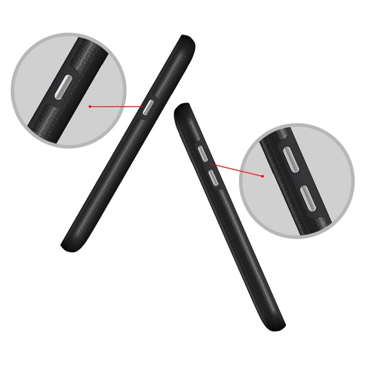 For Galaxy J3 (2016) Ball Texture Anti-slip PC + TPU Protective Back Cover Case