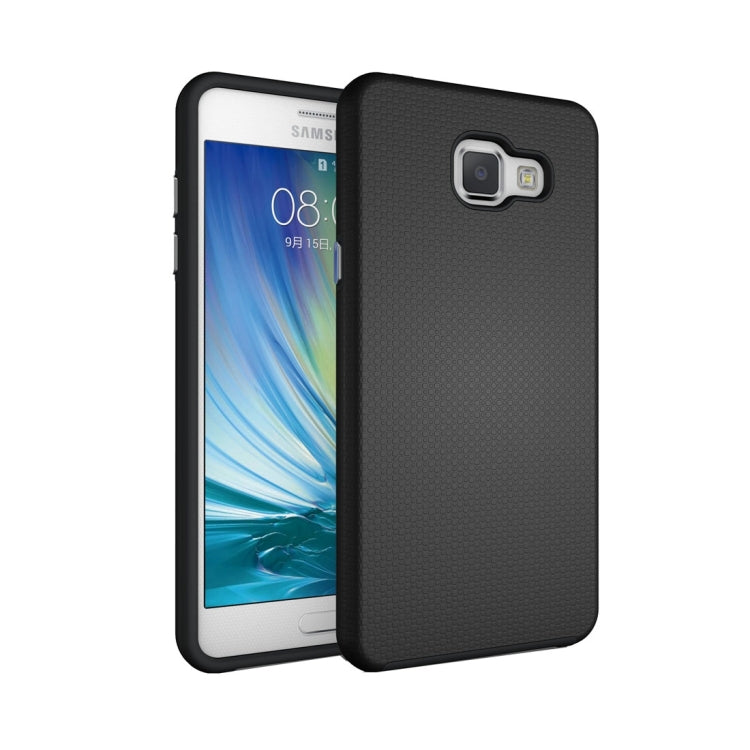 For Galaxy A5 (2016) / A510 Ball Texture Anti-slip PC + TPU Protective Back Cover Case