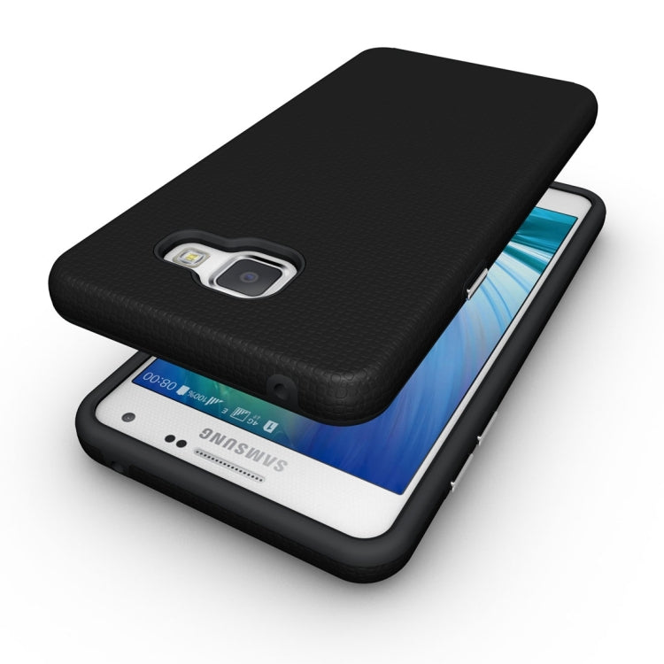 For Galaxy A5 (2016) / A510 Ball Texture Anti-slip PC + TPU Protective Back Cover Case