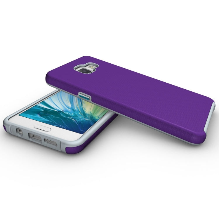 For Galaxy A5 (2016) / A510 Ball Texture Anti-slip PC + TPU Protective Back Cover Case