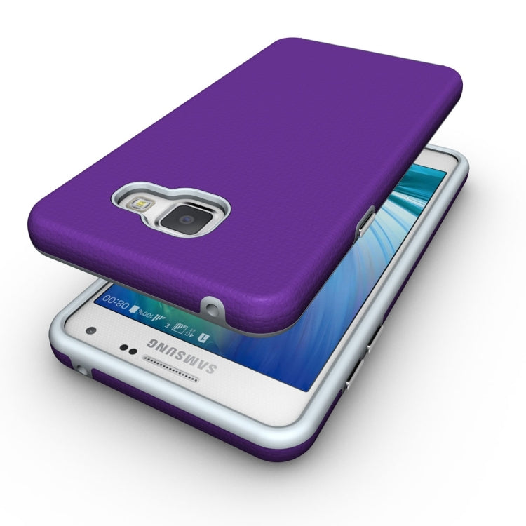 For Galaxy A5 (2016) / A510 Ball Texture Anti-slip PC + TPU Protective Back Cover Case
