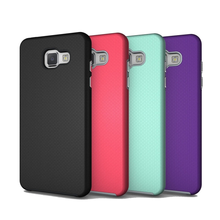 For Galaxy A5 (2016) / A510 Ball Texture Anti-slip PC + TPU Protective Back Cover Case