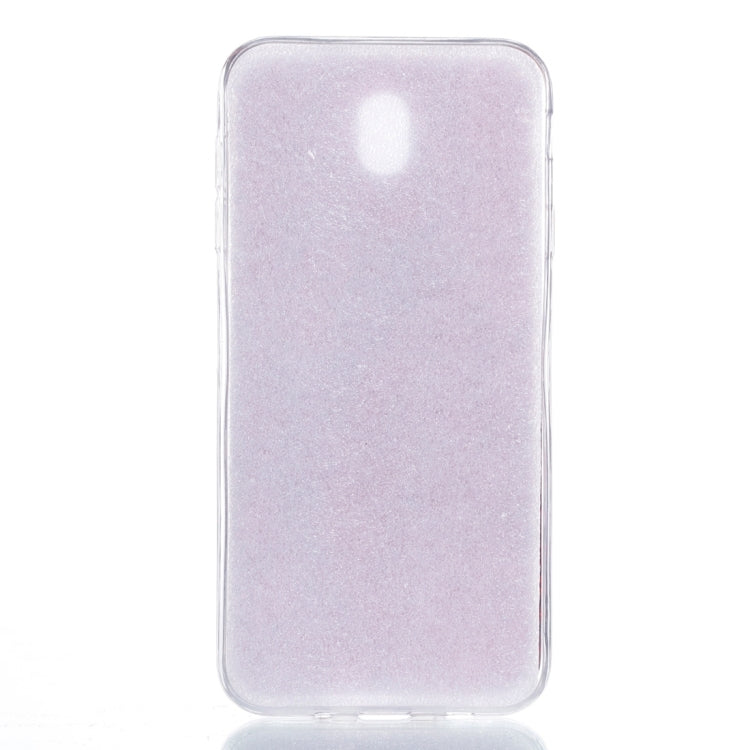 For Galaxy J7 (2017) / J730 ( EU  Version) Colorful Glitter Powder Style Protective Soft Cover
