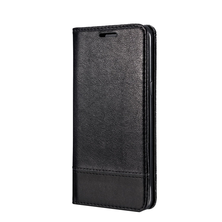 For Galaxy S8 + / G9550 Double-sided Absorption Splicing Horizontal Flip Leather Case with Holder & Card Slots & Lanyard