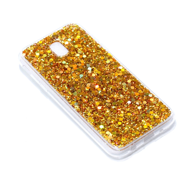 For Galaxy J5 (2017) / J530 ( EU  Version) Colorful Glitter Powder Style Protective Soft Cover