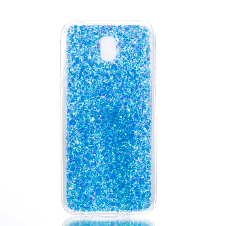 For Galaxy J5 (2017) / J530 ( EU  Version) Colorful Glitter Powder Style Protective Soft Cover