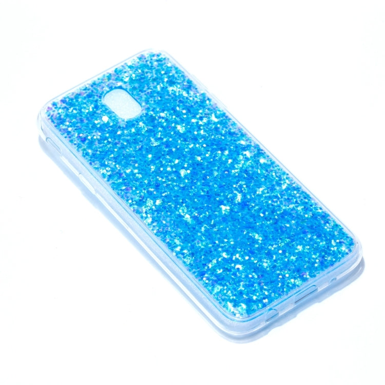 For Galaxy J5 (2017) / J530 ( EU  Version) Colorful Glitter Powder Style Protective Soft Cover