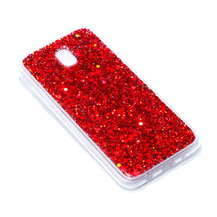 For Galaxy J5 (2017) / J530 ( EU  Version) Colorful Glitter Powder Style Protective Soft Cover