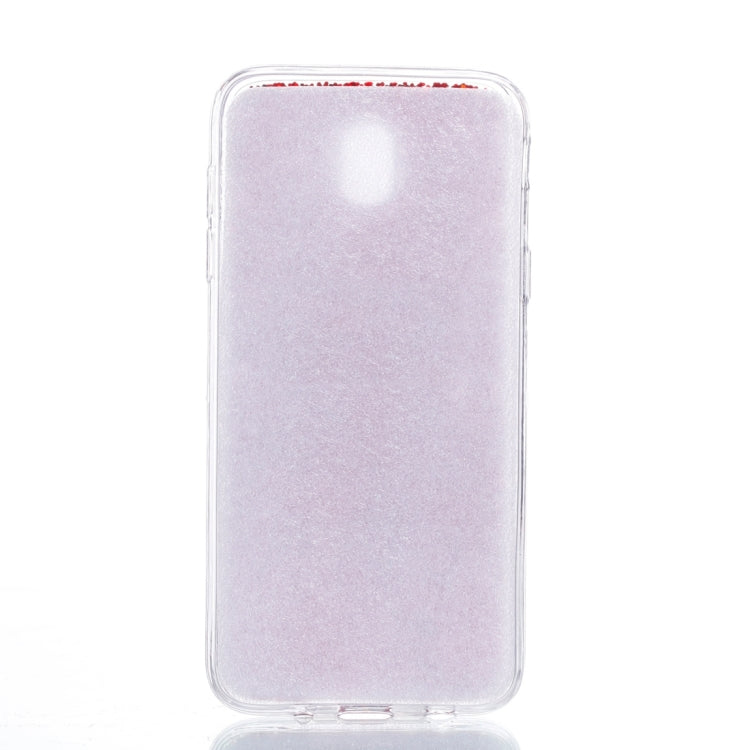 For Galaxy J5 (2017) / J530 ( EU  Version) Colorful Glitter Powder Style Protective Soft Cover