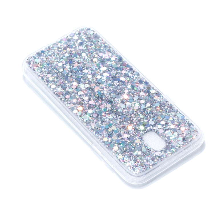 For Galaxy J5 (2017) / J530 ( EU  Version) Colorful Glitter Powder Style Protective Soft Cover