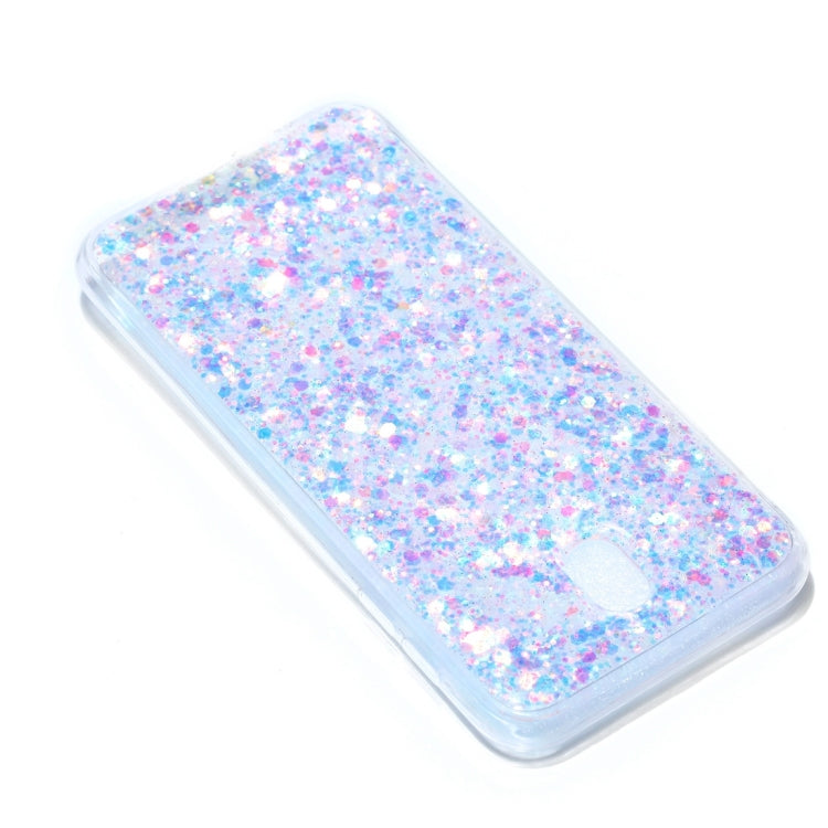 For Galaxy J5 (2017) / J530 ( EU  Version) Colorful Glitter Powder Style Protective Soft Cover