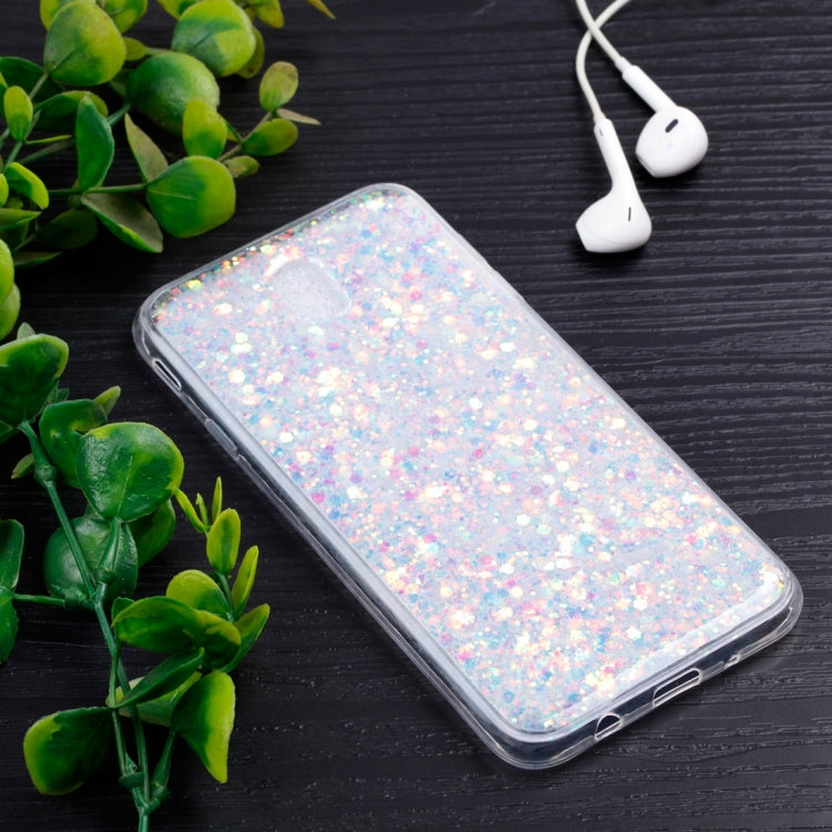 For Galaxy J5 (2017) / J530 ( EU  Version) Colorful Glitter Powder Style Protective Soft Cover