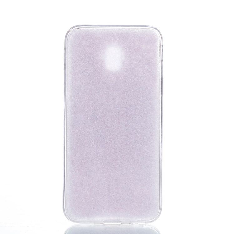 For Galaxy J3 (2017) / J330 ( EU  Version) Colorful Glitter Powder Style Protective Soft Cover