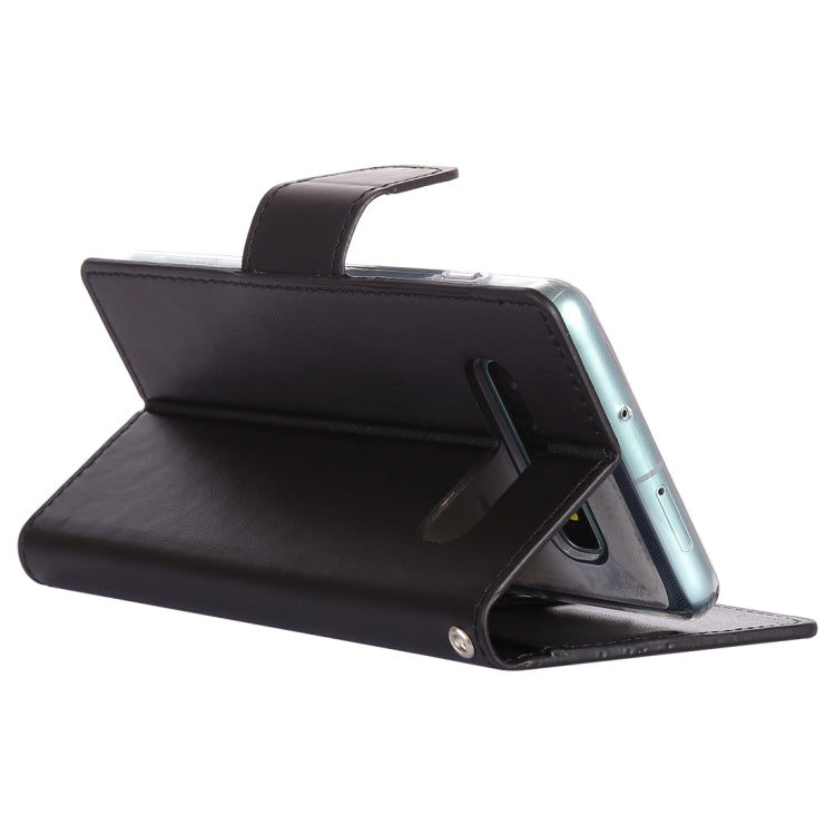 GOOSPERY SONATA DIARY Horizontal Flip Leather Case for Galaxy S10+, with Holder & Card Slots & Wallet