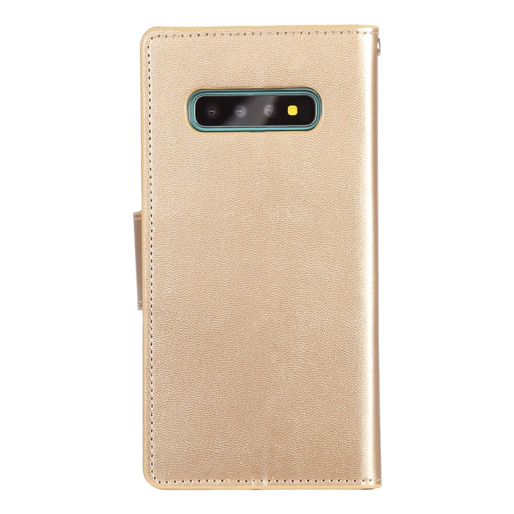 GOOSPERY SONATA DIARY Horizontal Flip Leather Case for Galaxy S10+, with Holder & Card Slots & Wallet