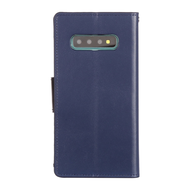 GOOSPERY SONATA DIARY Horizontal Flip Leather Case for Galaxy S10+, with Holder & Card Slots & Wallet