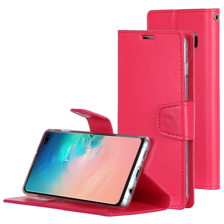 GOOSPERY SONATA DIARY Horizontal Flip Leather Case for Galaxy S10+, with Holder & Card Slots & Wallet