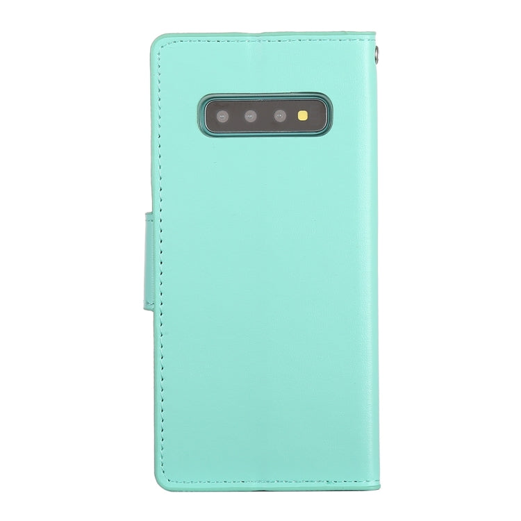 GOOSPERY SONATA DIARY Horizontal Flip Leather Case for Galaxy S10+, with Holder & Card Slots & Wallet