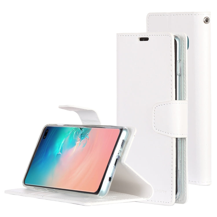 GOOSPERY SONATA DIARY Horizontal Flip Leather Case for Galaxy S10+, with Holder & Card Slots & Wallet