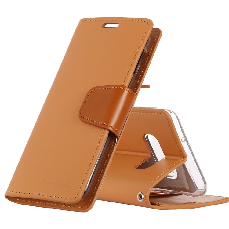GOOSPERY SONATA DIARY Horizontal Flip Leather Case for Galaxy S10e, with Holder & Card Slots & Wallet
