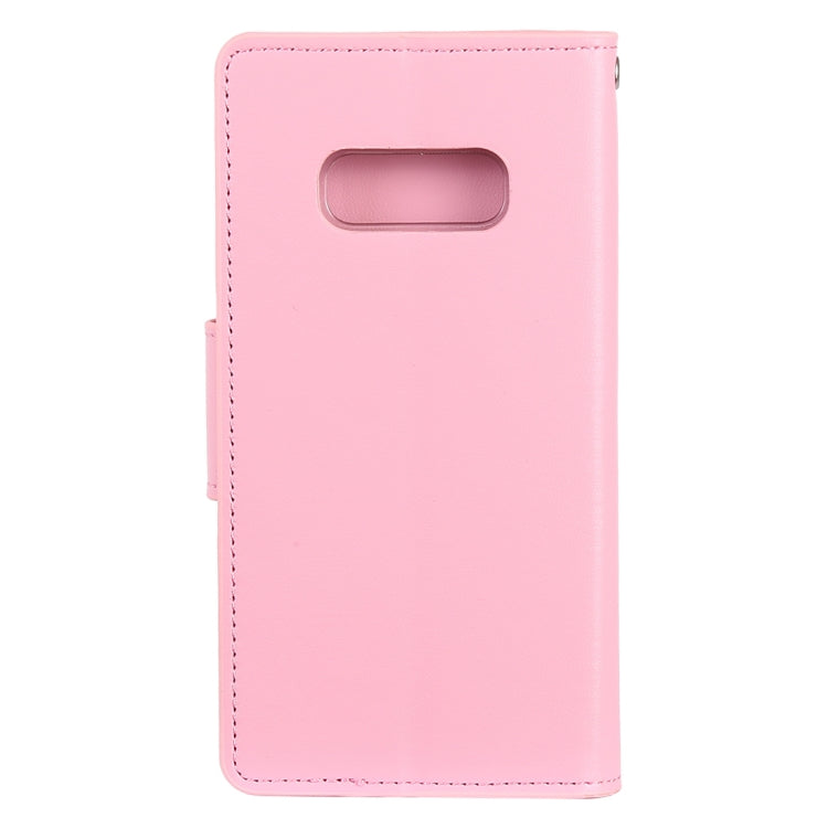 GOOSPERY SONATA DIARY Horizontal Flip Leather Case for Galaxy S10e, with Holder & Card Slots & Wallet