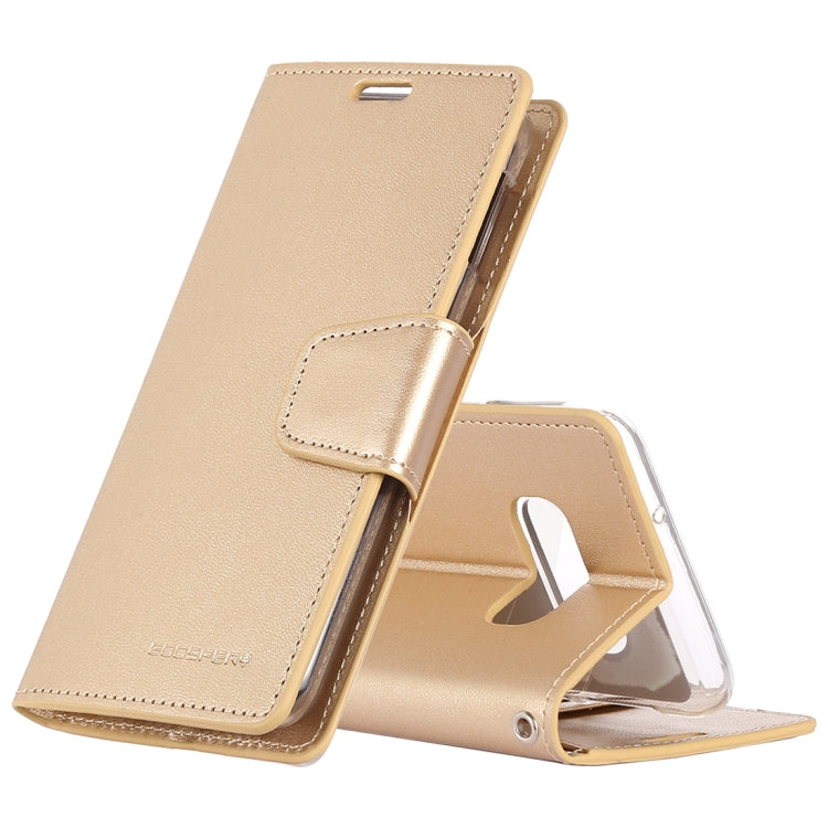GOOSPERY SONATA DIARY Horizontal Flip Leather Case for Galaxy S10e, with Holder & Card Slots & Wallet