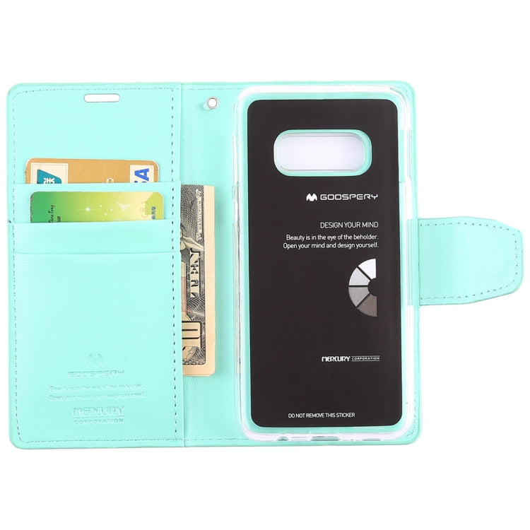GOOSPERY SONATA DIARY Horizontal Flip Leather Case for Galaxy S10e, with Holder & Card Slots & Wallet