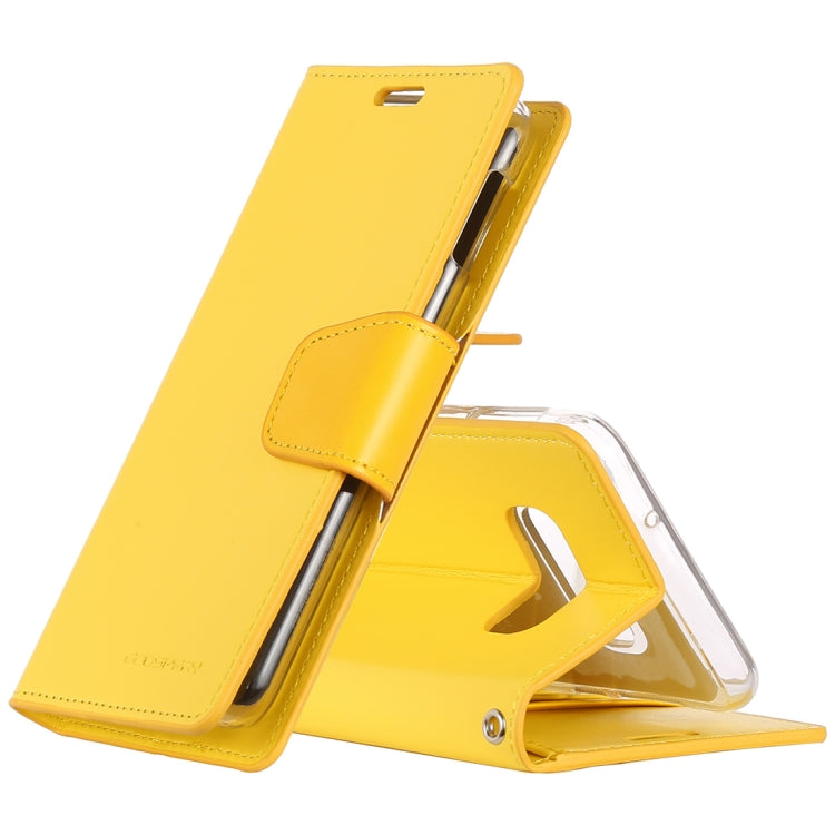 GOOSPERY SONATA DIARY Horizontal Flip Leather Case for Galaxy S10e, with Holder & Card Slots & Wallet