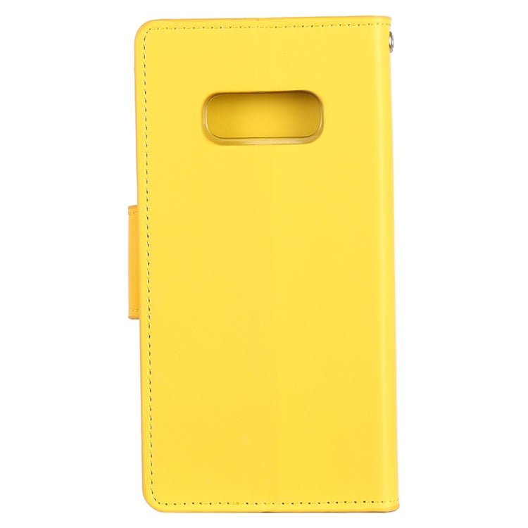 GOOSPERY SONATA DIARY Horizontal Flip Leather Case for Galaxy S10e, with Holder & Card Slots & Wallet