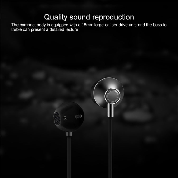 VT-1 USB-C / Type-C Interface HIFI Wire-controlled Wired Stereo Earphone