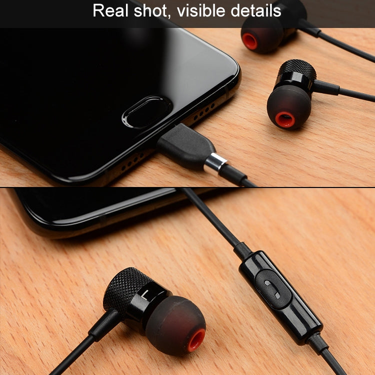 Fokoos L3 USB-C / Type-C Interface In Ear Wired Stereo Earphone for Xiaomi 6,without Toning Function