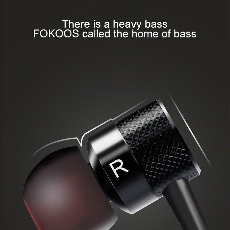 Fokoos L3 USB-C / Type-C Interface In Ear Wired Stereo Earphone for Xiaomi 6,without Toning Function