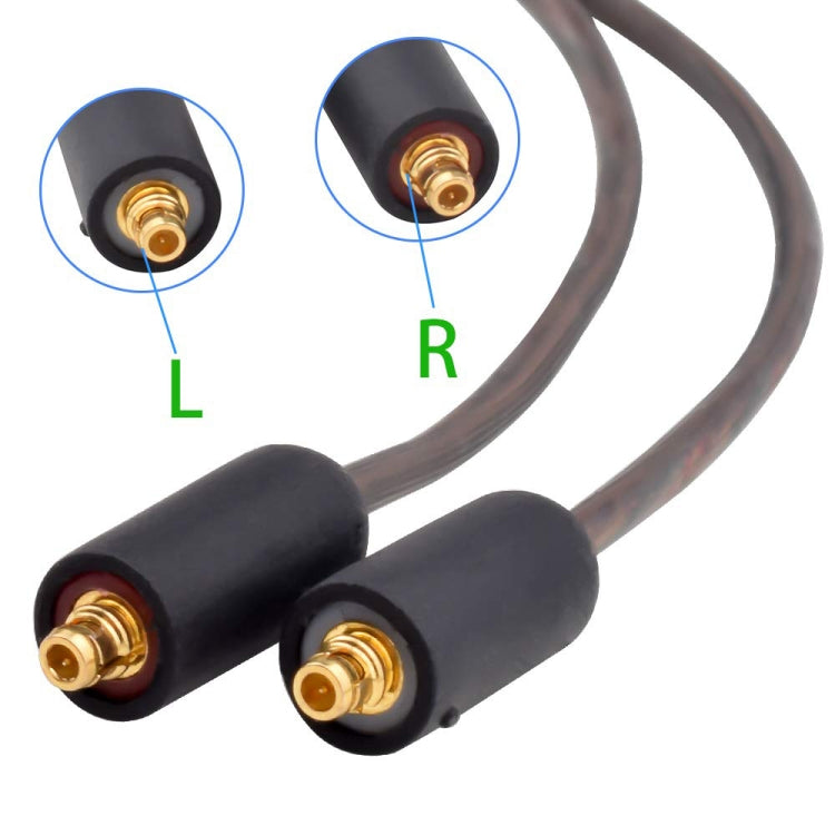 ZS0114 For Sony XBA-N3AP / XBA-N1AP 3.5mm Male to MMCX Wire Control Earphone Audio Cable, Cable Length: 1.2m