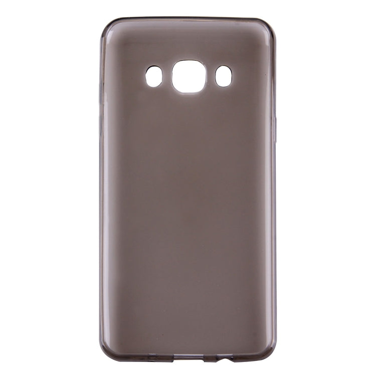 For Galaxy J5 (2016) / J510 0.75mm Ultra-thin Transparent TPU Protective Case(Grey)