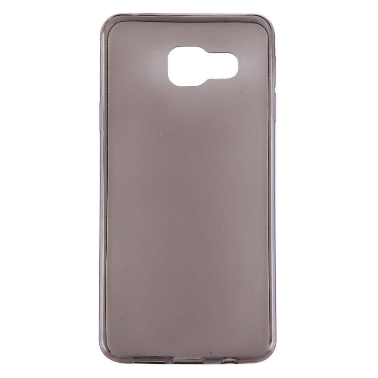 For Galaxy A3 (2016) / A310 0.75mm Ultra-thin Transparent TPU Protective Case(Grey)