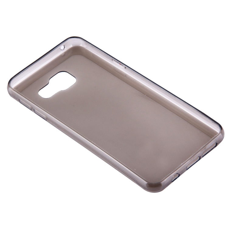 For Galaxy A3 (2016) / A310 0.75mm Ultra-thin Transparent TPU Protective Case(Grey)
