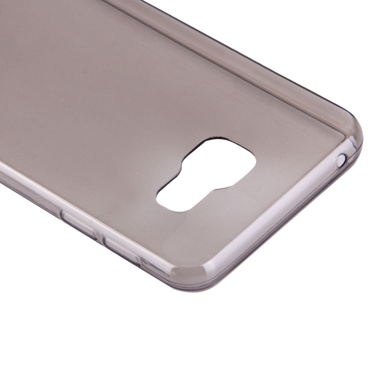 For Galaxy A3 (2016) / A310 0.75mm Ultra-thin Transparent TPU Protective Case(Grey)