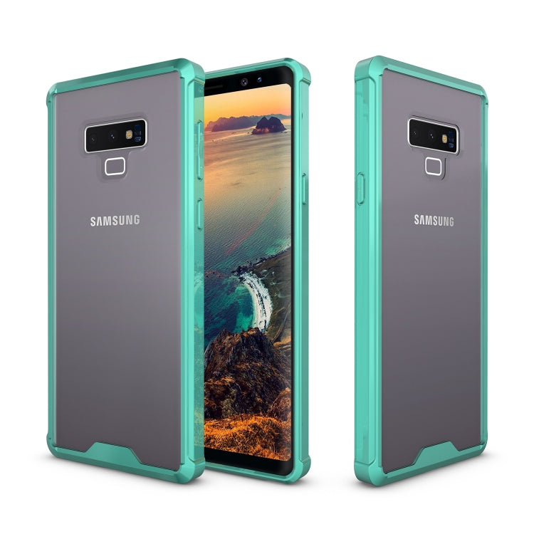 Acrylic + TPU Shockproof Transparent Armor Protective Case for Galaxy Note9