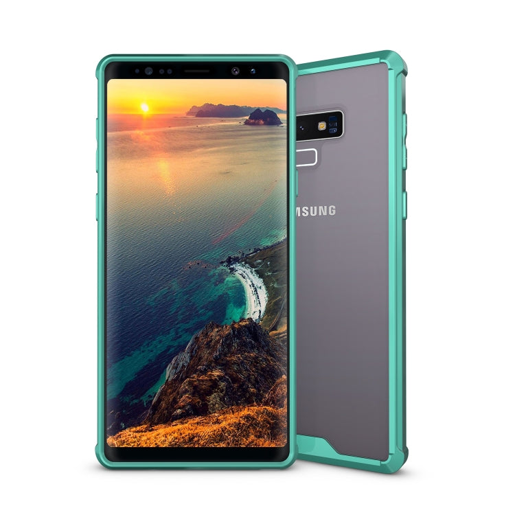 Acrylic + TPU Shockproof Transparent Armor Protective Case for Galaxy Note9