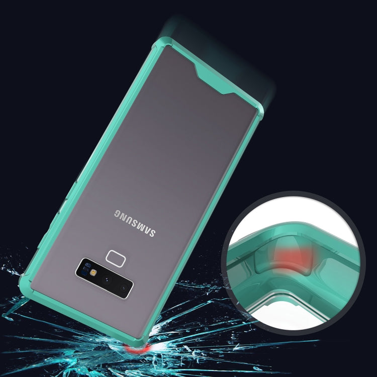 Acrylic + TPU Shockproof Transparent Armor Protective Case for Galaxy Note9