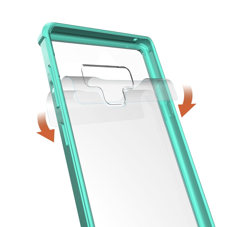 Acrylic + TPU Shockproof Transparent Armor Protective Case for Galaxy Note9