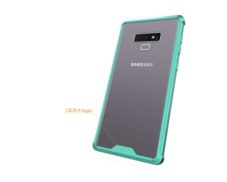 Acrylic + TPU Shockproof Transparent Armor Protective Case for Galaxy Note9