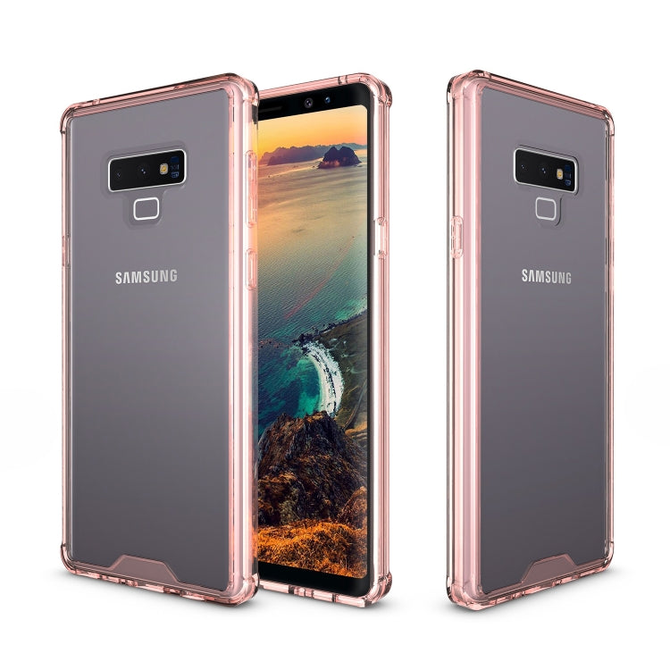 Acrylic + TPU Shockproof Transparent Armor Protective Case for Galaxy Note9