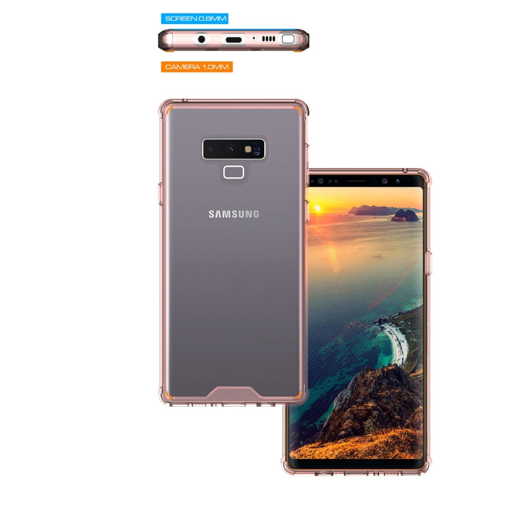 Acrylic + TPU Shockproof Transparent Armor Protective Case for Galaxy Note9